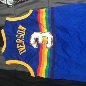 Allen Iverson #3 Denver Nuggets Retro Jersey